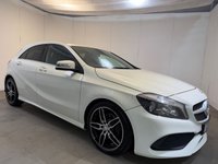 USED 2016 65 MERCEDES-BENZ A CLASS 1.6 A180 AMG Line Hatchback 5dr Petrol 7G-DCT Euro 6 (s/s) (122 ps) Sat Nav & Rear View Camera