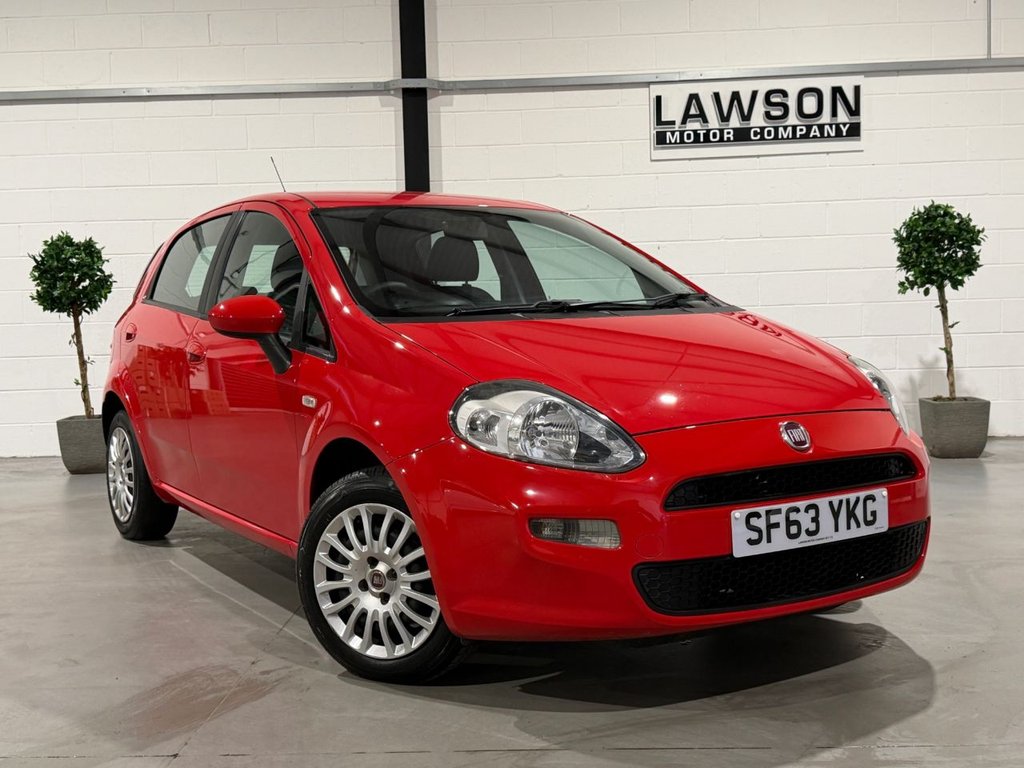 USED 2013 63 FIAT PUNTO 1.2 Pop Hatchback 5dr Petrol Manual Euro 5 (69 bhp) 