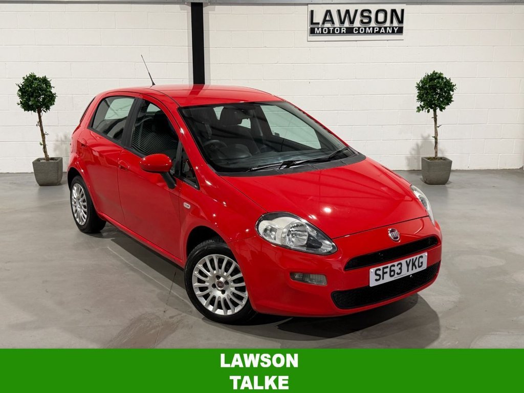 USED 2013 63 FIAT PUNTO 1.2 Pop Hatchback 5dr Petrol Manual Euro 5 (69 bhp) 