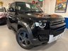 USED 2022 71 LAND ROVER DEFENDER 90 3.0 D200 MHEV 3 Seat Hard Top Auto 4WD SWB Euro 6 (s/s)  Land Rover Extended Warranty