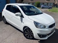 USED 2017 17 MITSUBISHI MIRAGE 1.2 Juro Hatchback 5dr Petrol CVT Euro 6 (s/s) (79 ps) - 6 Months Warranty Included