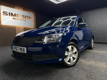 2017 SKODA FABIA 1.0 S Hatchback 5dr Petrol Manual Euro 6 (s/s) (60 ps) &pound;5495.00