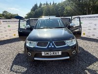 USED 2013 13 MITSUBISHI L200 2.5 DI-D Barbarian Pickup Double Cab 4dr Diesel Auto 4WD Euro 5 (LB) (175 ps) 