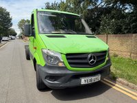 USED 2018 18 MERCEDES-BENZ SPRINTER 2.1 314 CDI 140BHP AUTO L2 MWB CHASSIS CAB AUTOMATIC+ 1OWNER+ EURO 6+ TRADE SALE