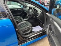 USED 2015 65 AUDI S3 2.0 TFSI Sportback 5dr Petrol S Tronic quattro Euro 6 (s/s) (Nav) (300 ps) STUNNING LOOKING CAR A ONE OFF BLUE