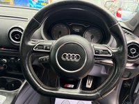 USED 2015 65 AUDI S3 2.0 TFSI Sportback 5dr Petrol S Tronic quattro Euro 6 (s/s) (Nav) (300 ps) STUNNING LOOKING CAR A ONE OFF BLUE