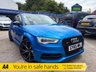 USED 2015 65 AUDI S3 2.0 TFSI Sportback 5dr Petrol S Tronic quattro Euro 6 (s/s) (Nav) (300 ps) STUNNING LOOKING CAR A ONE OFF BLUE