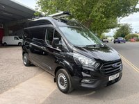 USED 2022 22 FORD TRANSIT CUSTOM 320 EcoBlue Leader L2 H2 LWB High roof Panel van - AIR CON + ONE OWNER AIR CON + ONE OWNER + EURO 6