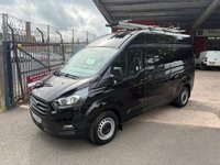 USED 2022 22 FORD TRANSIT CUSTOM 320 EcoBlue Leader L2 H2 LWB High roof Panel van - AIR CON + ONE OWNER AIR CON + ONE OWNER + EURO 6