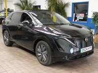 USED 2024 24 NISSAN ARIYA 87kWh Advance SUV 5dr Electric Auto 22kW Charger (242 ps) SUNROOF SAT NAV PARKING CAMERA PART LEATHER INTERIOR CRUISE CONTROL PARKING SENSORS 1 OWNER SERVICE HISTORY WARRANTY
