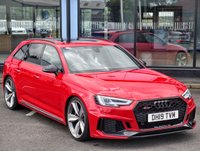 USED 2019 19 AUDI RS4 AVANT 2.9 TFSI V6 Sport Edition Estate 5dr Petrol Tiptronic quattro Euro 6 (s/s) (450 ps) 