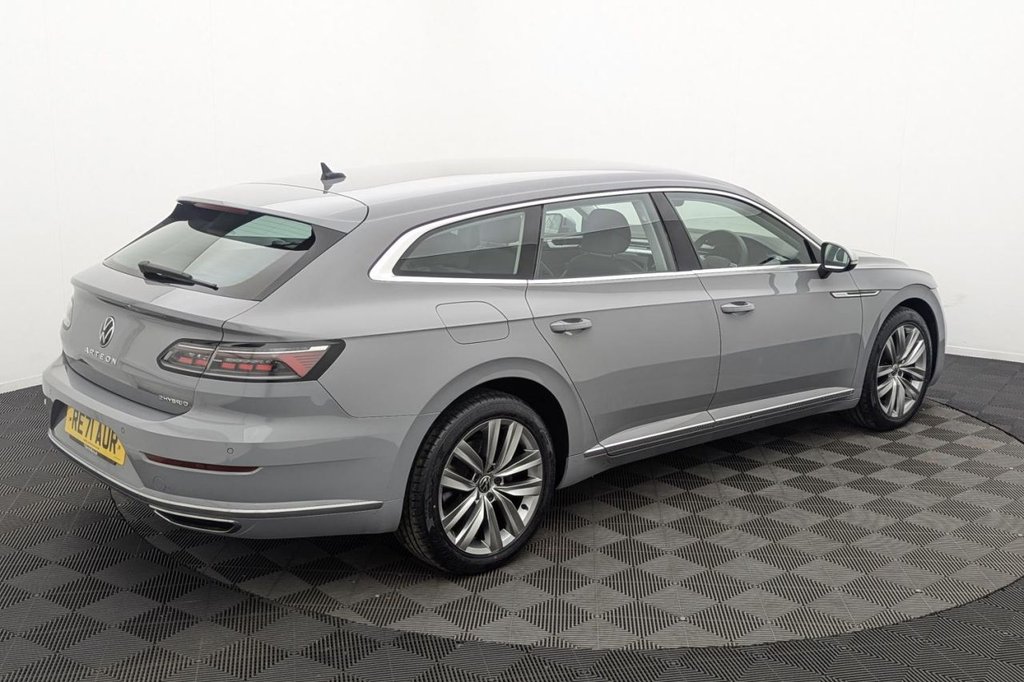 USED 2022 71 VOLKSWAGEN ARTEON 1.4 TSI 13kWh Elegance Shooting Brake 5dr Petrol Plug-in Hybrid DSG Euro 6 (s/s) (218 ps) Car Play, Rear Camera, Sat Nav