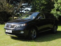 2012 LEXUS RX 3.5 450h V6 Advance SUV 5dr Petrol Hybrid CVT 4WD Euro 5 (s/s) (Sunroof) (299 ps) &pound;7995.00