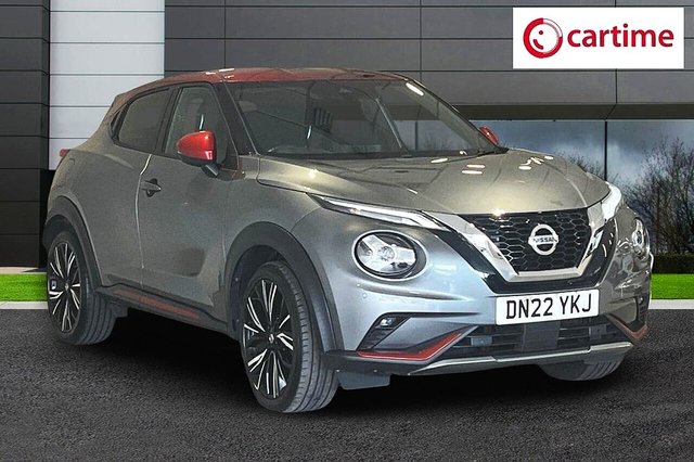 View our Nissan Juke 1.0 DIG-T Tekna+ SUV 5dr Petrol DCT Auto Euro 6 (s/s) (117 ps) Rear Parking Camera, Front / Rear Parking Sensors, Android Auto / Apple CarPlay, Comfort Pack, Heat Pack
