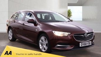 2018 VAUXHALL INSIGNIA 1.6 Turbo D ecoTEC BlueInjection Tech Line Nav Sports Tourer 5dr Diesel Manual Euro 6 (s/s) (110 ps) £6500.00