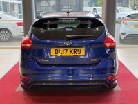 USED 2017 17 FORD FOCUS 1.0T EcoBoost ST-Line Hatchback 5dr Petrol Manual Euro 6 (s/s) (125 ps) DEEP IMPACT BLUE, 17 INCH ROCK METALLIC ALLOY WHEELS, 8 INCH TOUCHSCREEN WITH DAB AUDIO SYSTEM, HEATED ELECTRIC DOOR MIRRORS, FORD DAB NAVIGATION SYSTEM, HALOGEN HEADLIGHTS, LED DAYTIME RUNNING LIGHTS