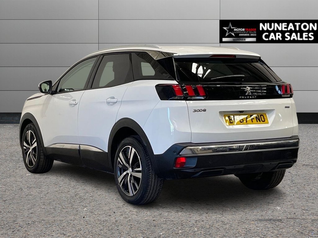 USED 2017 67 PEUGEOT 3008 1.2 PureTech Allure SUV 5dr Petrol Manual Euro 6 (s/s) (130 ps) APPLE CAR PLAY AND ANDROID AUTO