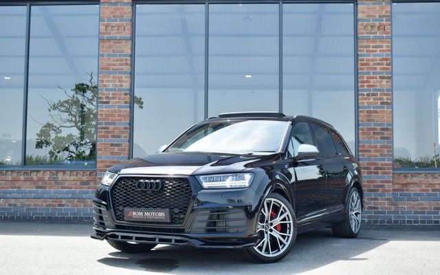 View our Audi Sq7 4.0 TDI V8 SUV 5dr Diesel Tiptronic quattro Euro 6 (s/s) (435 ps)