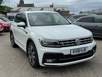 USED 2018 18 VOLKSWAGEN TIGUAN 2.0 TDI R-Line SUV 5dr Diesel DSG 4Motion Euro 6 (s/s) (190 ps) 