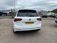 USED 2018 18 VOLKSWAGEN TIGUAN 2.0 TDI R-Line SUV 5dr Diesel DSG 4Motion Euro 6 (s/s) (190 ps) 