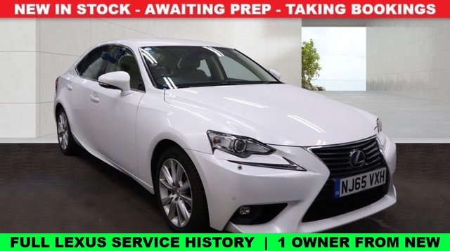 View our Lexus Is 2.5 300h Executive Edition Saloon 4dr Petrol Hybrid E-CVT Euro 5 (s/s) (223 ps)