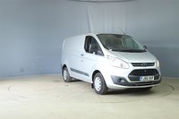 USED 2016 66 FORD TRANSIT CUSTOM 2.0 TDCi 290 Trend Panel Van 5dr Diesel Manual L1 H1 (163 g/km, 128 bhp) 