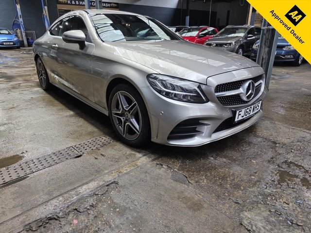 View our Mercedes-Benz C-Class 2.0 C300 AMG Line Coupe 2dr Petrol G-Tronic+ Euro 6 (s/s) (258 ps)