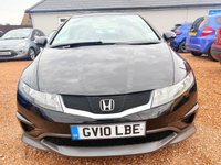 USED 2010 10 HONDA CIVIC 1.3  i-VTEC Type S Hatchback 3dr Petrol Manual (135 g/km, 98 bhp) 1 Lady owner from new with a FSH