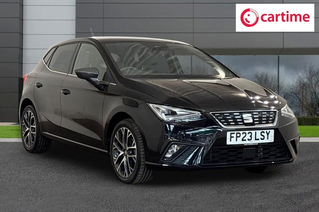 View our Seat Ibiza 1.0 TSI XCELLENCE Hatchback 5dr Petrol Manual Euro 6 (s/s) (95 ps) Full Link Smartphone Integration, Safety And Driving Pack, Navigation System, 17In Alloys, Electrically Adjustable Door Mirrors