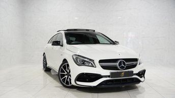 2018 MERCEDES-BENZ CLA 2.0 CLA45 AMG Shooting Brake 5dr Petrol SpdS DCT 4MATIC Euro 6 (s/s) (381 ps) &pound;20495.00