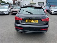 USED 2013 63 AUDI Q3 2.0 TDI S line SUV 5dr Diesel Manual Euro 5 (s/s) (140 ps) LEATHER UPHOLSTERY-BLUETOOTH-SERVICE HISTORY-DIESEL-SAT NAV