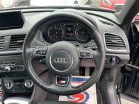 USED 2013 63 AUDI Q3 2.0 TDI S line SUV 5dr Diesel Manual Euro 5 (s/s) (140 ps) LEATHER UPHOLSTERY-BLUETOOTH-SERVICE HISTORY-DIESEL-SAT NAV