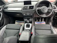 USED 2013 63 AUDI Q3 2.0 TDI S line SUV 5dr Diesel Manual Euro 5 (s/s) (140 ps) LEATHER UPHOLSTERY-BLUETOOTH-SERVICE HISTORY-DIESEL-SAT NAV