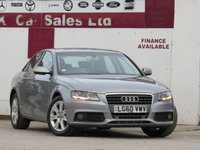 USED 2010 60 AUDI A4 2.0 TDI Technik Saloon 4dr Diesel Manual Euro 5 (s/s) (170 ps) 