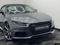 USED 2017 17 AUDI TTS 2.0 TFSI Black Edition Roadster 2dr Petrol Manual quattro Euro 6 (s/s) (310 ps) Sat Nav / DAB Radio / Apple+Android Play / Bang & Olufsen / Head Scarf