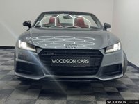 USED 2017 17 AUDI TTS 2.0 TFSI Black Edition Roadster 2dr Petrol Manual quattro Euro 6 (s/s) (310 ps) Sat Nav / DAB Radio / Apple+Android Play / Bang & Olufsen / Head Scarf