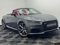 USED 2017 17 AUDI TTS 2.0 TFSI Black Edition Roadster 2dr Petrol Manual quattro Euro 6 (s/s) (310 ps) Sat Nav / DAB Radio / Apple+Android Play / Bang & Olufsen / Head Scarf