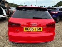 USED 2015 65 AUDI A3 1.4 TFSI CoD S line Hatchback 3dr Petrol S Tronic Euro 6 (s/s) (150 ps) 