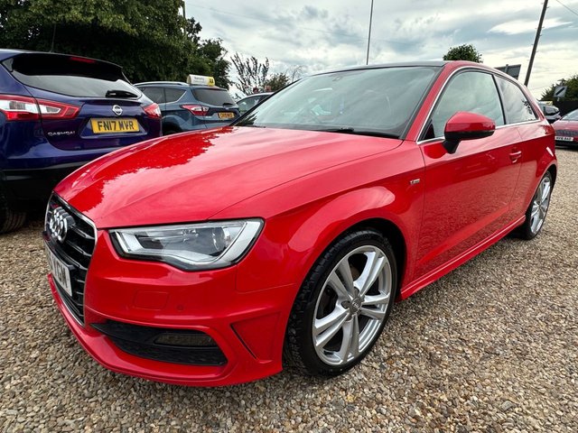 View our Audi A3 1.4 TFSI CoD S line Hatchback 3dr Petrol S Tronic Euro 6 (s/s) (150 ps)