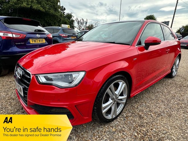 View our Audi A3 1.4 TFSI CoD S line Hatchback 3dr Petrol S Tronic Euro 6 (s/s) (150 ps)