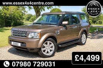 2010 LAND ROVER DISCOVERY 4 3.0 TDV6 GS AUTOMATIC 4X4 7 SEATER  &pound;4499.00