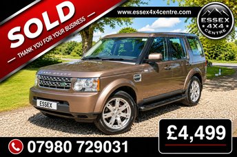2010 LAND ROVER DISCOVERY 4 3.0 TDV6 GS AUTOMATIC 4X4 7 SEATER SOLD