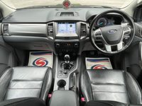 USED 2017 67 FORD RANGER 2.2 TDCi Limited Super Pickup Extended Cab 4dr Diesel Manual 4WD Euro 5 (150 ps) * * NO VAT * * PARKING SENSORS