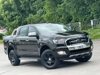 USED 2017 67 FORD RANGER 2.2 TDCi Limited Super Pickup Extended Cab 4dr Diesel Manual 4WD Euro 5 (150 ps) * * NO VAT * * PARKING SENSORS