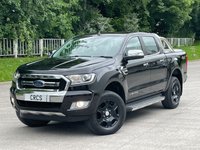USED 2017 67 FORD RANGER 2.2 TDCi Limited Super Pickup Extended Cab 4dr Diesel Manual 4WD Euro 5 (150 ps) * * NO VAT * * PARKING SENSORS
