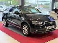 USED 2013 13 AUDI Q3 2.0 TFSI SE SUV 5dr Petrol Manual quattro Euro 5 (s/s) (170 ps) PARKING SENSORS, TELEPHONE BLUETOOTH PREPARATION, 6.5 INCH DISPLAY SCREEN, ELECTRIC HEATED DOOR MIRRORS, DUAL CLIMATE CONTROL WITH AIR CONDITIONING