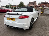 USED 2017 17 AUDI TT 1.8 TFSI Black Edition Roadster 2dr Petrol Manual Euro 6 (s/s) (180 ps) PETROL*ULEZ*HALF LEATHER*R/SPOILER