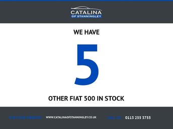 2018 FIAT 500 1.2 Lounge Hatchback 3dr Petrol Manual Euro 6 (s/s) (69 bhp) £6200.00