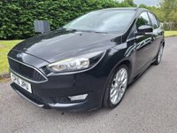 USED 2015 15 FORD FOCUS 1.5 TDCi Zetec S Hatchback 5dr Diesel Manual Euro 6 (s/s) (120 ps) ULEZ, &pound;20 Tax, 83MPG+. FSH, Warranty