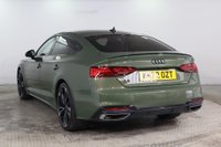 USED 2022 72 AUDI A5 2.0 TFSI 40 Black Edition Sportback S Tronic Euro 6 (s/s) 5dr 360 Camera, Heated Seats,